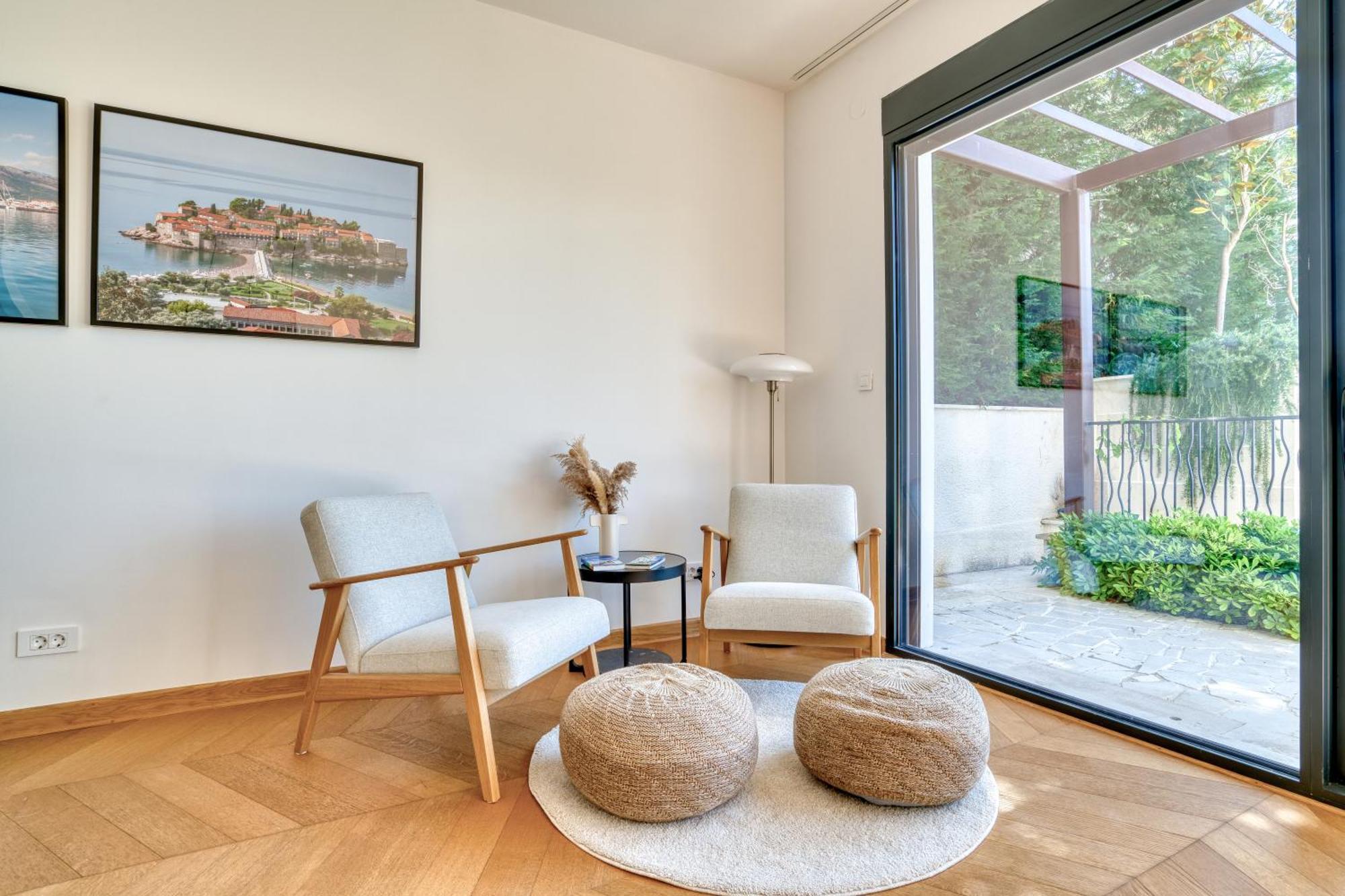 Quercus Residences Apartments Sveti Stefan Luaran gambar